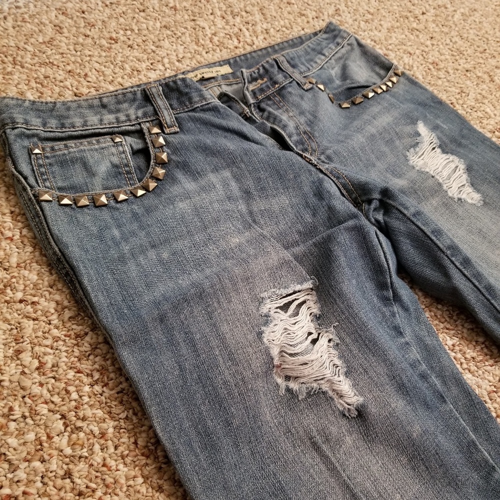 Studded Forever 21 Jeans